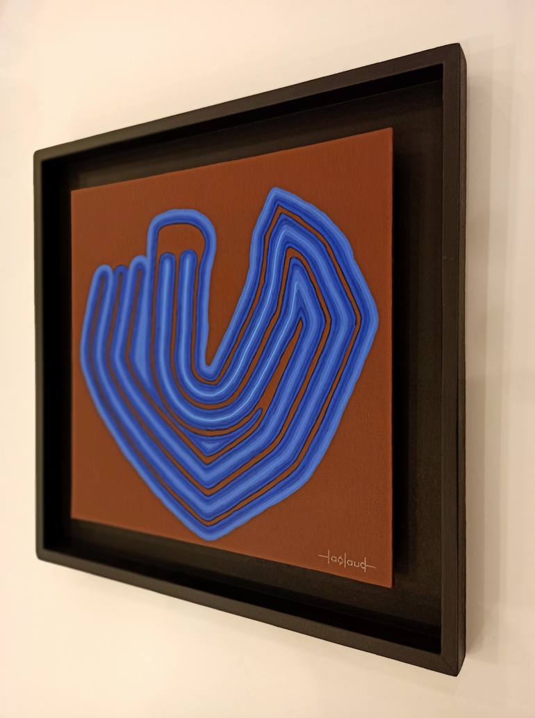 Original Contemporary Abstract Painting by Christophe Laslaud