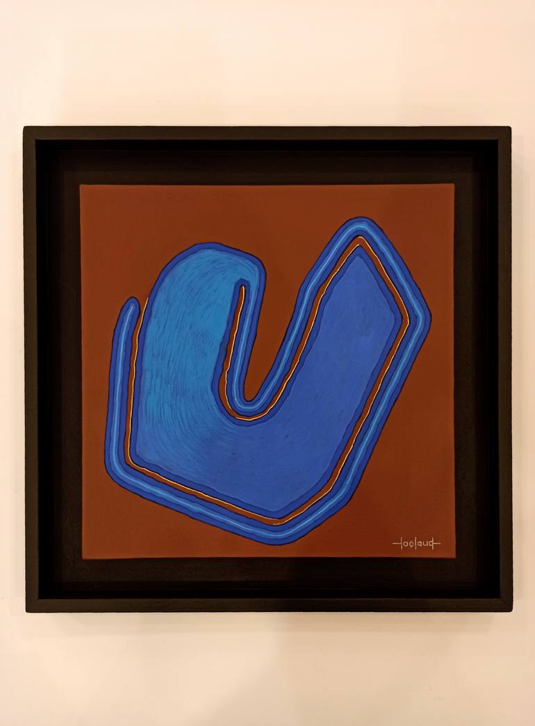 Original Contemporary Abstract Painting by Christophe Laslaud