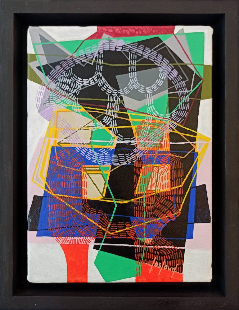 Original Abstract Expressionism Abstract Paintings by Christophe Laslaud