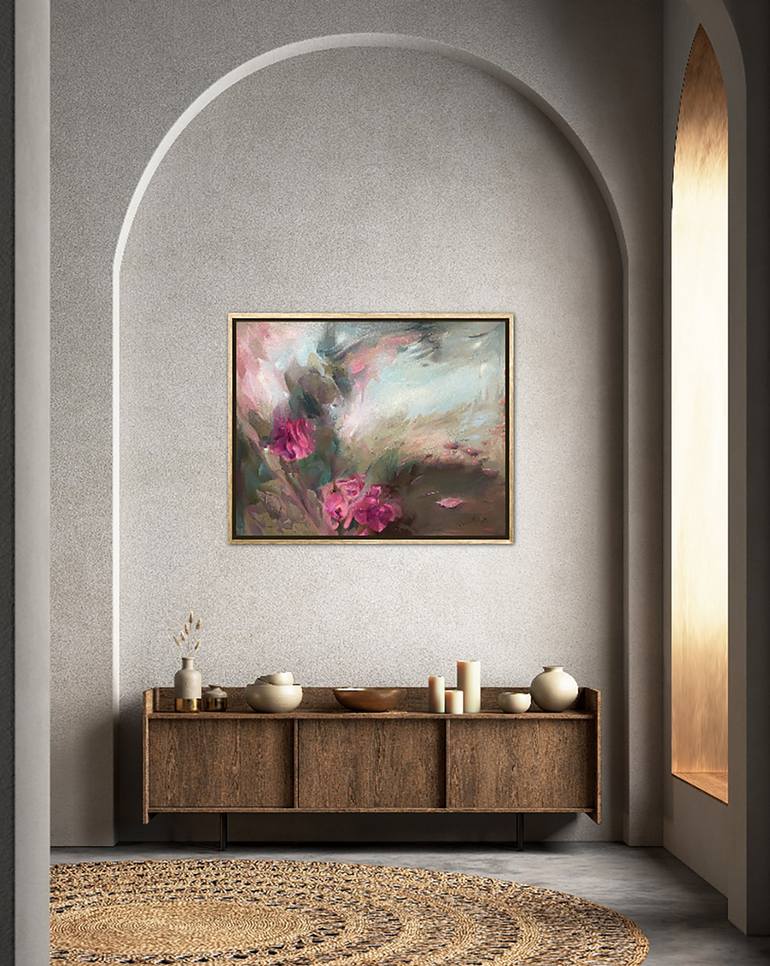 Original Floral Painting by Dowa Hattem