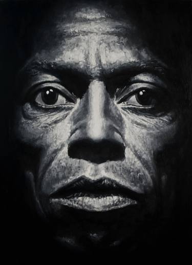Portrait of Miles Davis thumb