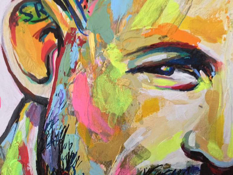 Original Contemporary People Painting by Henry Hate