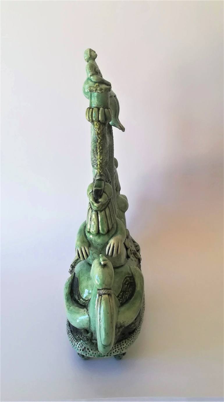 Original Contemporary Religion Sculpture by Tiffany  Wallace Oosthuizen