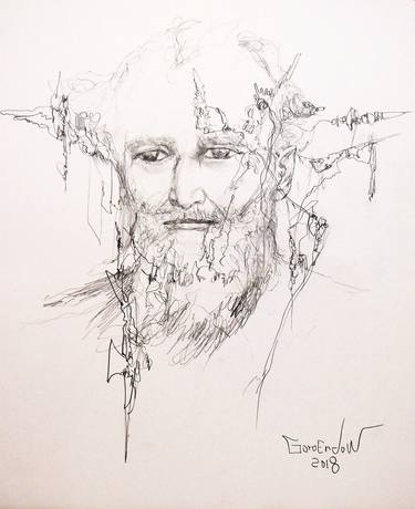 Print of Figurative Portrait Drawings by Goro Endow