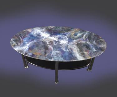 Shimmering coffee table thumb