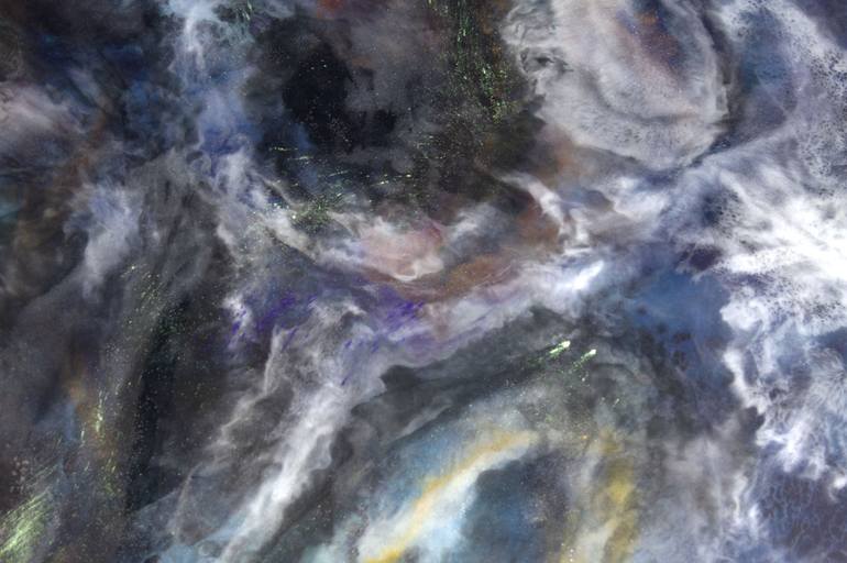Original Abstract Expressionism Abstract Sculpture by Rebecca Bauer