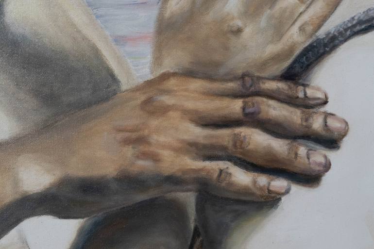 Original Figurative Love Painting by Brian Lynn