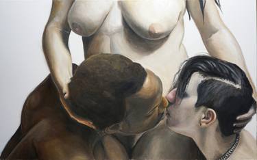 Original Realism Erotic Paintings by Brian Lynn