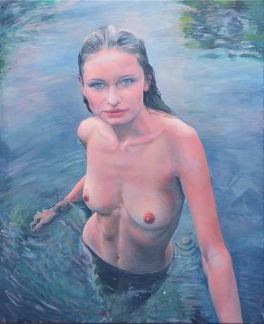 Original Figurative Nude Paintings by Alexey Linkov