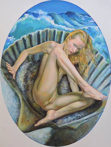 Original Figurative Nude Paintings by Alexey Linkov