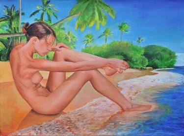Original Contemporary Nude Paintings by Alexey Linkov