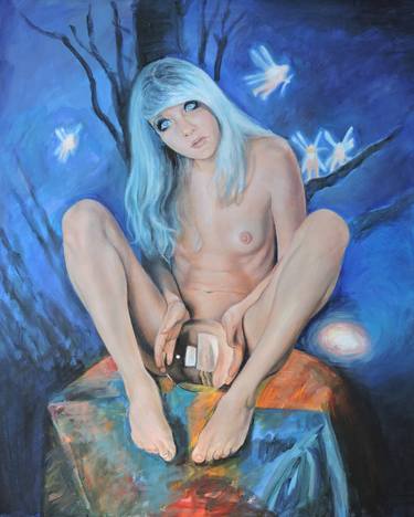 Original Surrealism Erotic Paintings by Alexey Linkov