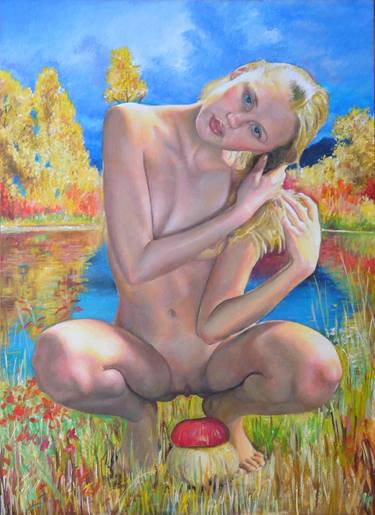 Print of Erotic Paintings by Alexey Linkov