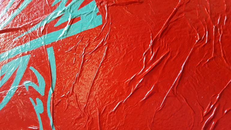 Original Abstract Erotic Painting by Arthur Benjamins