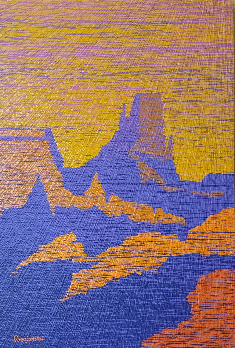 Original  Painting by arthur benjamins