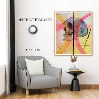 Original Modernism Abstract Painting by Michelle Hillier