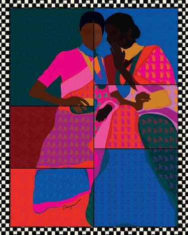 Original Pop Art Portrait Digital by Ragni Agarwal
