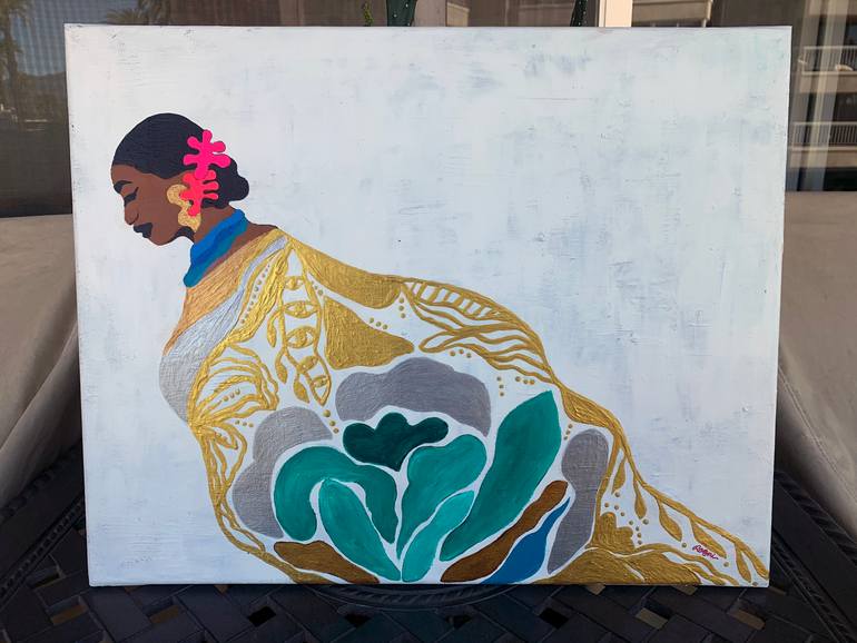 Original Pop Art People Painting by Ragni Agarwal