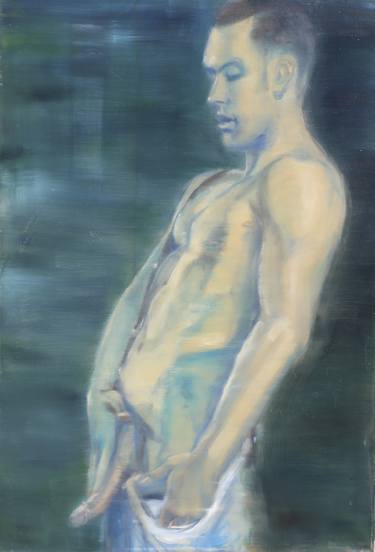 Print of Figurative Men Paintings by Denise Kokalj