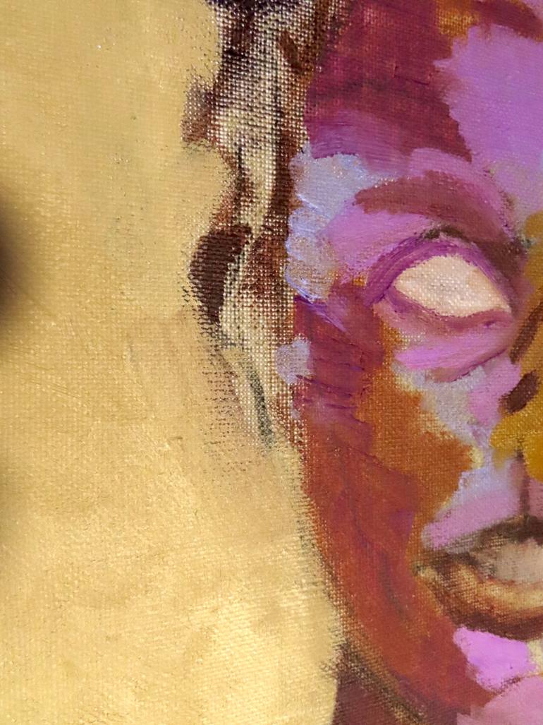 Original Impressionism People Painting by Fujie Yoshimoto