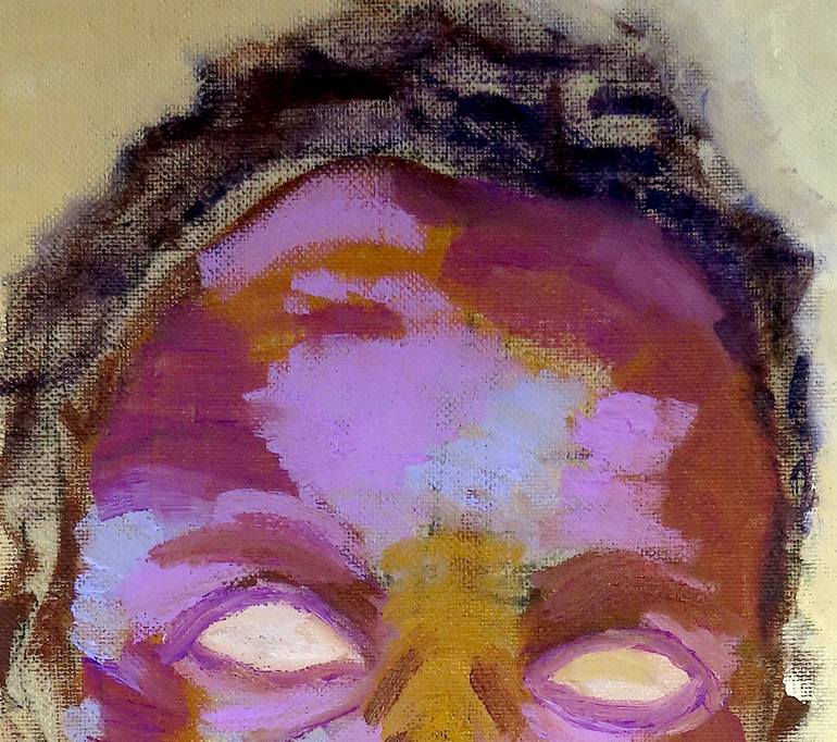 Original Impressionism People Painting by Fujie Yoshimoto