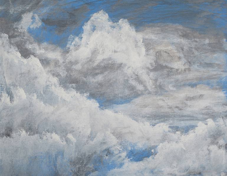 Passionate Clouds Painting by Shawn Wilson | Saatchi Art