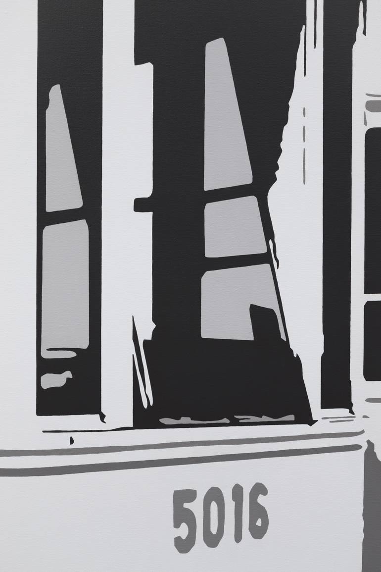 Original Figurative Transportation Painting by Gianni Chiacchio