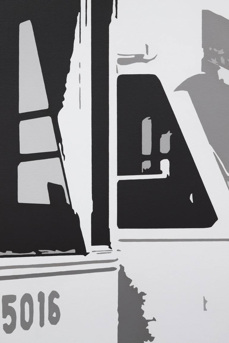 Original Figurative Transportation Painting by Gianni Chiacchio