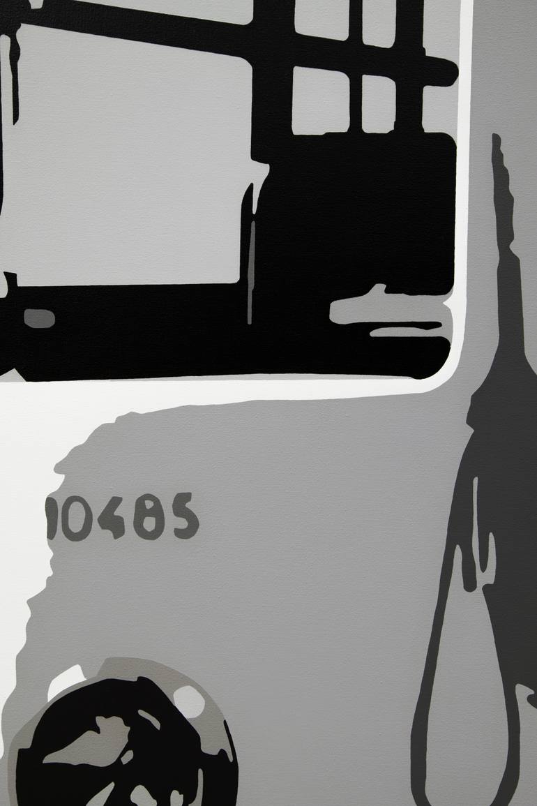 Original Figurative Transportation Painting by Gianni Chiacchio