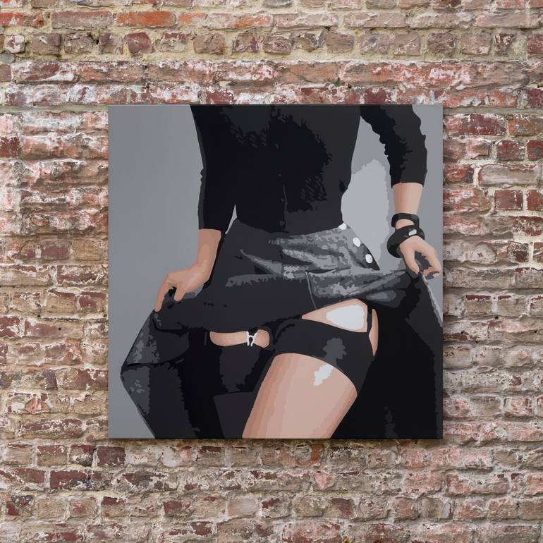 Original Figurative Women Painting by Gianni Chiacchio