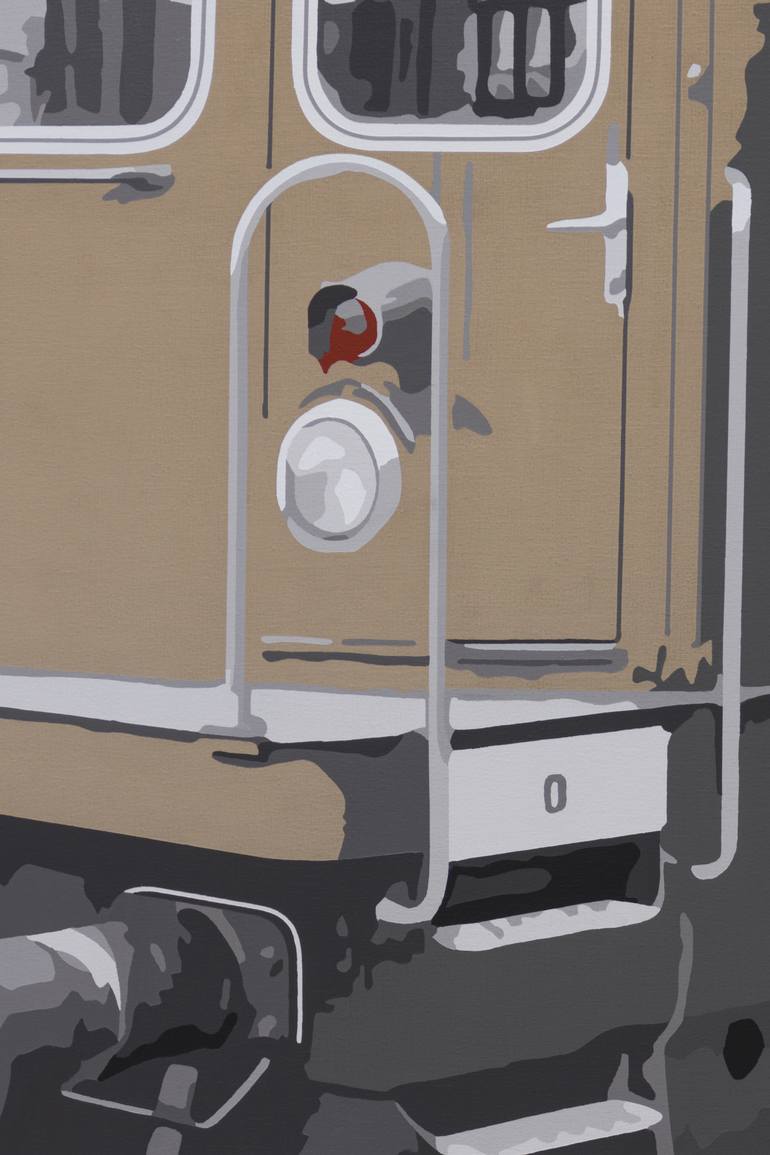 Original Figurative Transportation Painting by Gianni Chiacchio