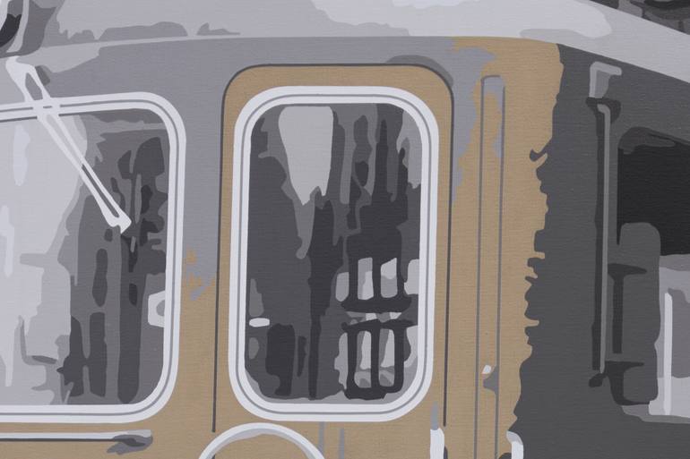 Original Figurative Transportation Painting by Gianni Chiacchio