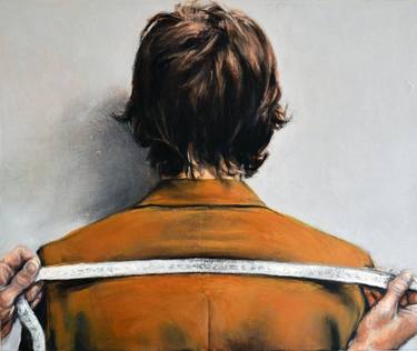 Original Figurative People Paintings by Margriet Pronk