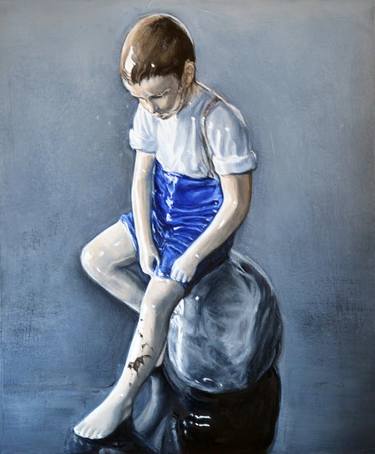 Print of Figurative Children Paintings by Margriet Pronk