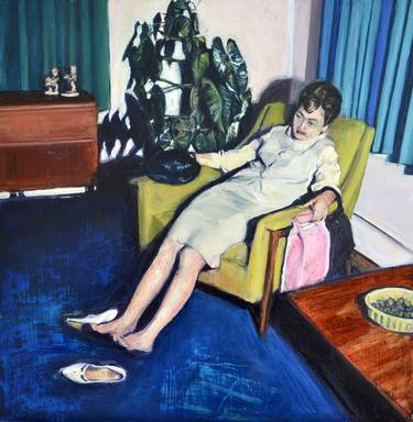 Print of Figurative Home Paintings by Margriet Pronk
