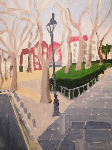 Original Cities Paintings by Lizzie Tobin