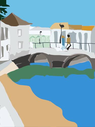 Original Contemporary Landscape Digital by Lizzie Tobin
