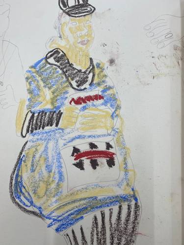 Original Contemporary Women Drawing by Lizzie Tobin