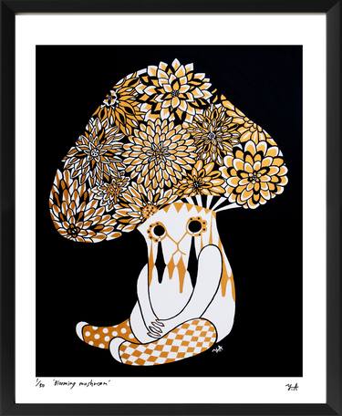 'Blooming mushroom' - Limited Edition 5 of 50 thumb