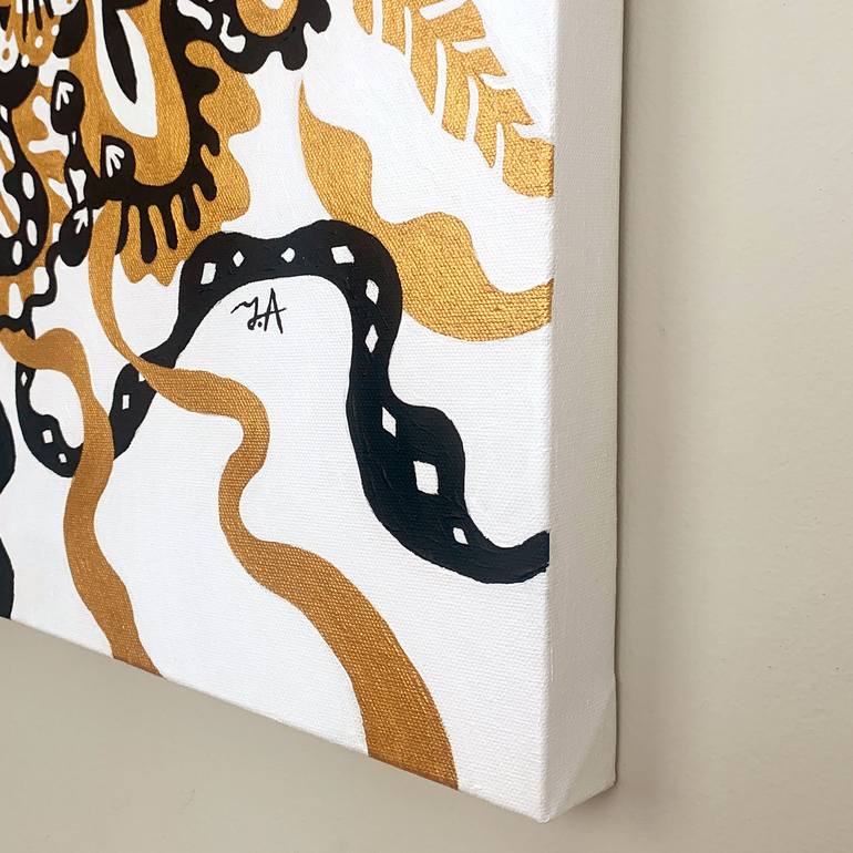 Original Pop Art Love Painting by Yoshie Allan