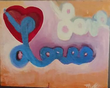 Print of Abstract Love Paintings by Michael Lunsford