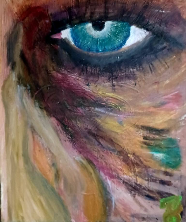 Naked Eye Painting By Michael Lunsford Saatchi Art