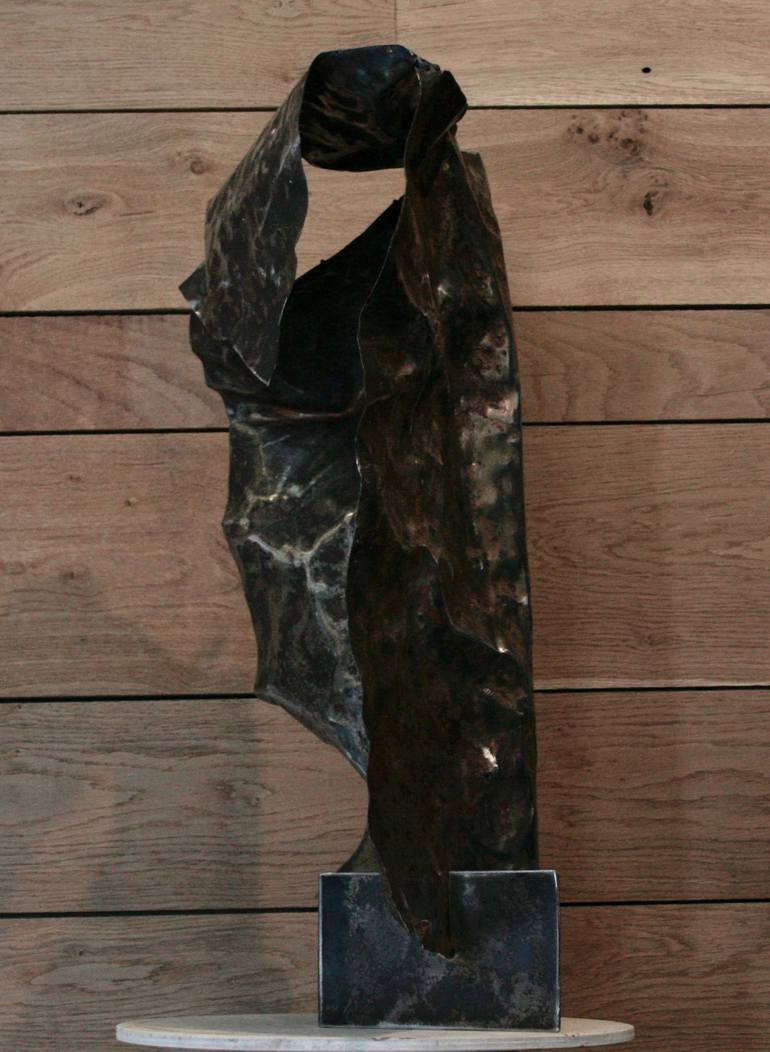 Original Abstract Sculpture by Gerard Barbe