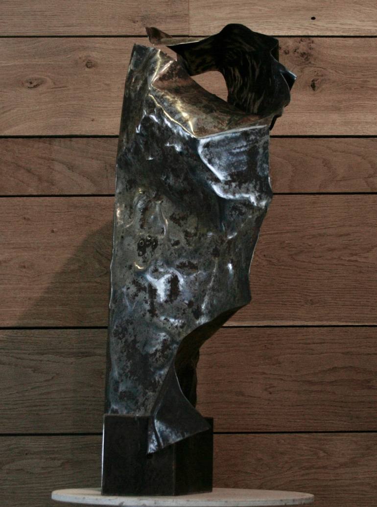 Original Abstract Sculpture by Gerard Barbe
