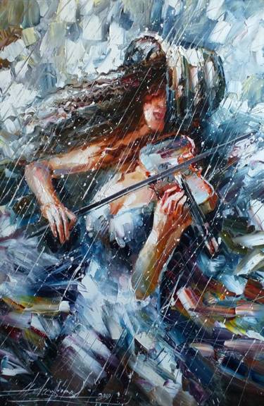 Original Music Paintings by Olga Muzychenko