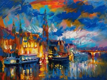 Original Landscape Paintings by Olga Muzychenko