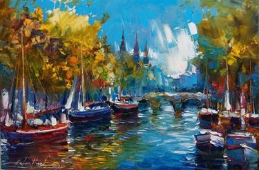 Original Landscape Paintings by Olga Muzychenko