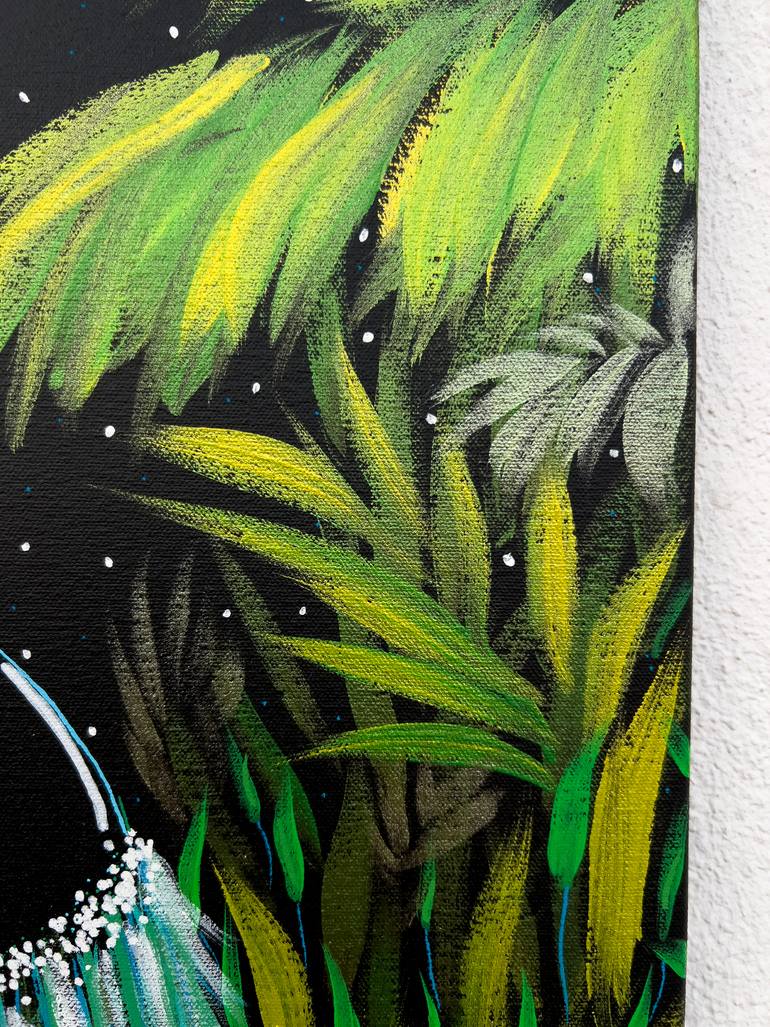 Original Futurism Performing Arts Painting by Yermine Richardson