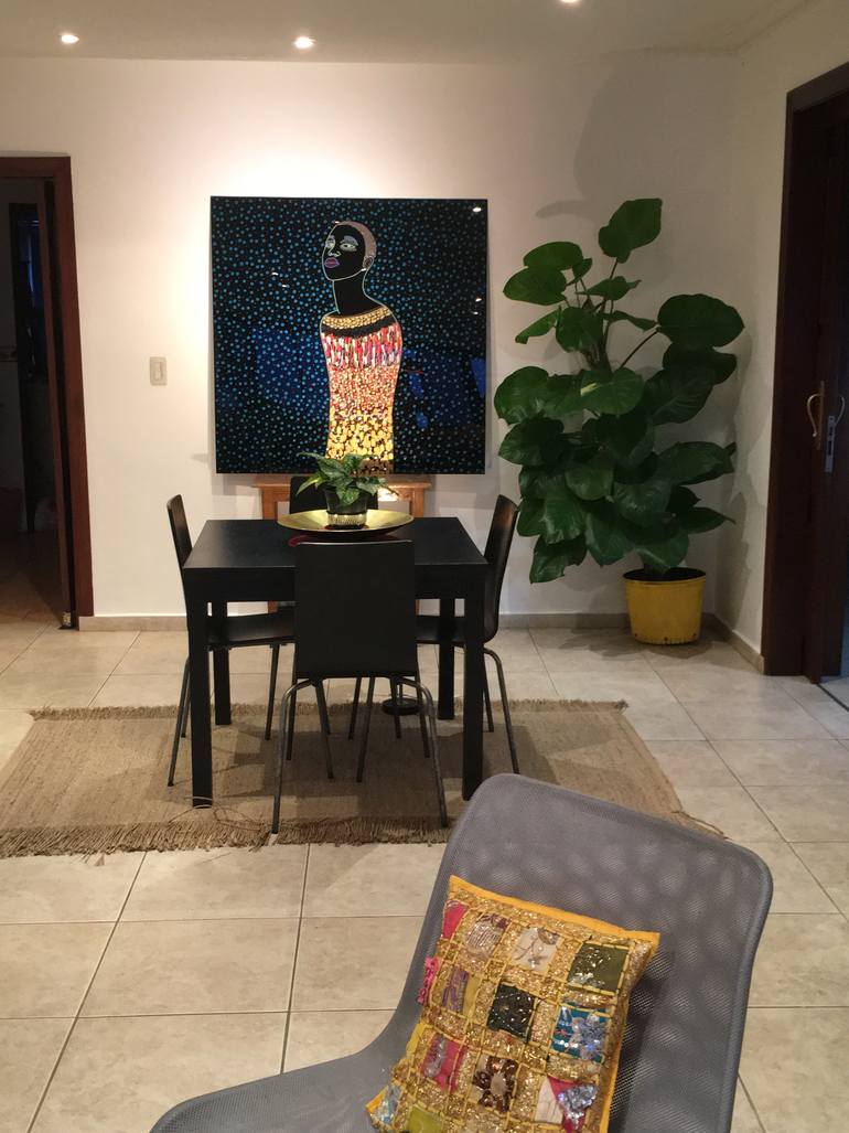 Original Illustration People Painting by Yermine Richardson