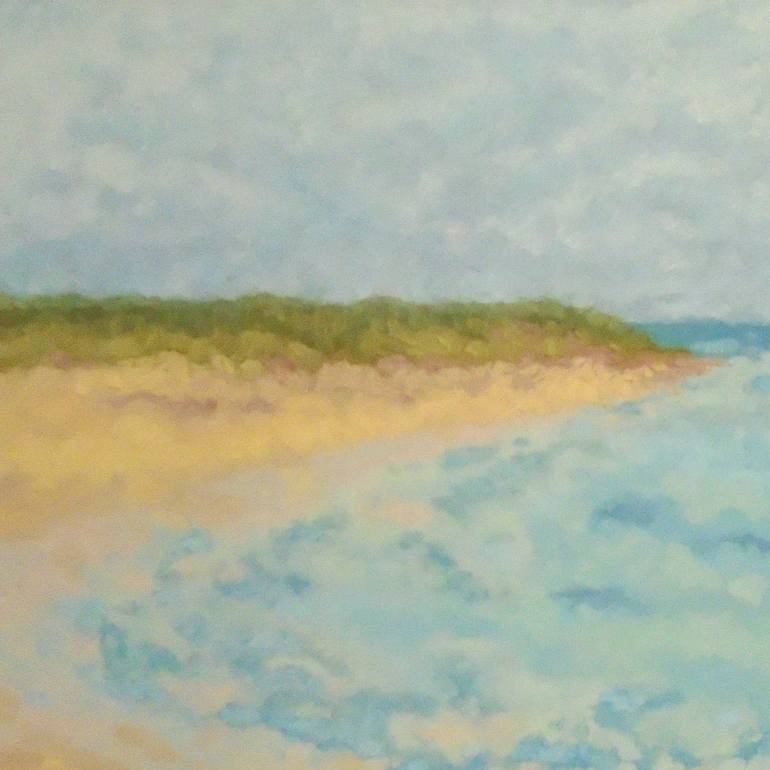 Original Expressionism Seascape Painting by Sydney Hall